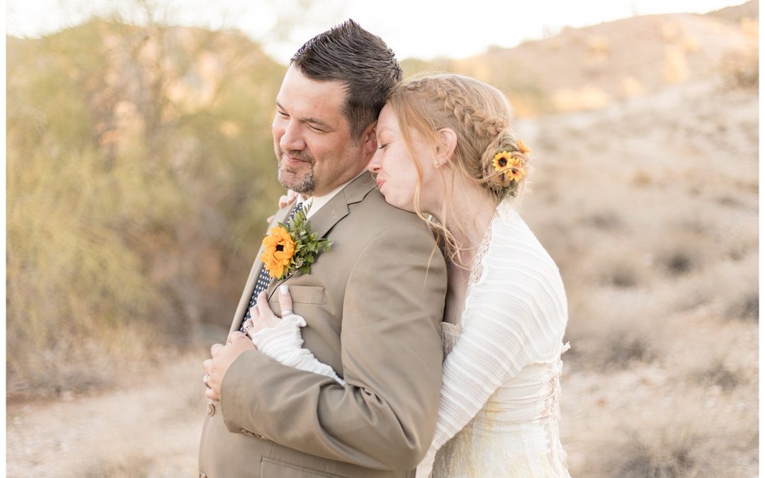 South Mountain Sunflower Wedding