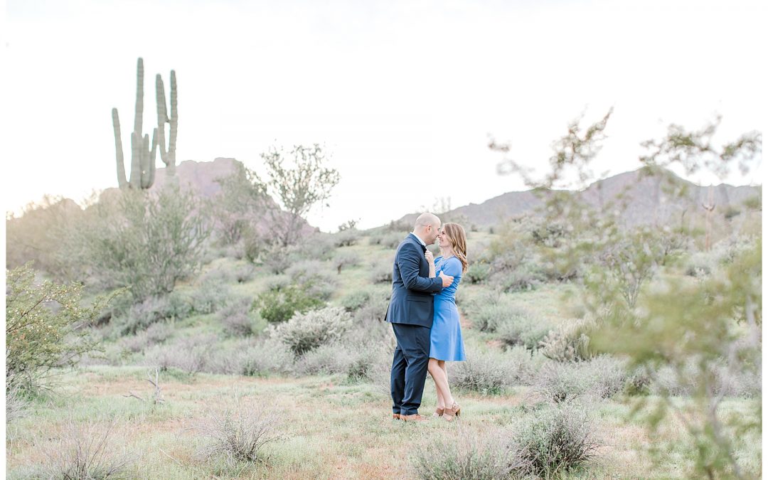 Cactus Theme Engagement Session