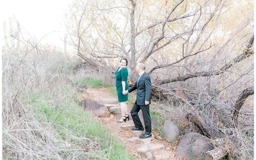 Cave Creek Saguaro Engagement Session