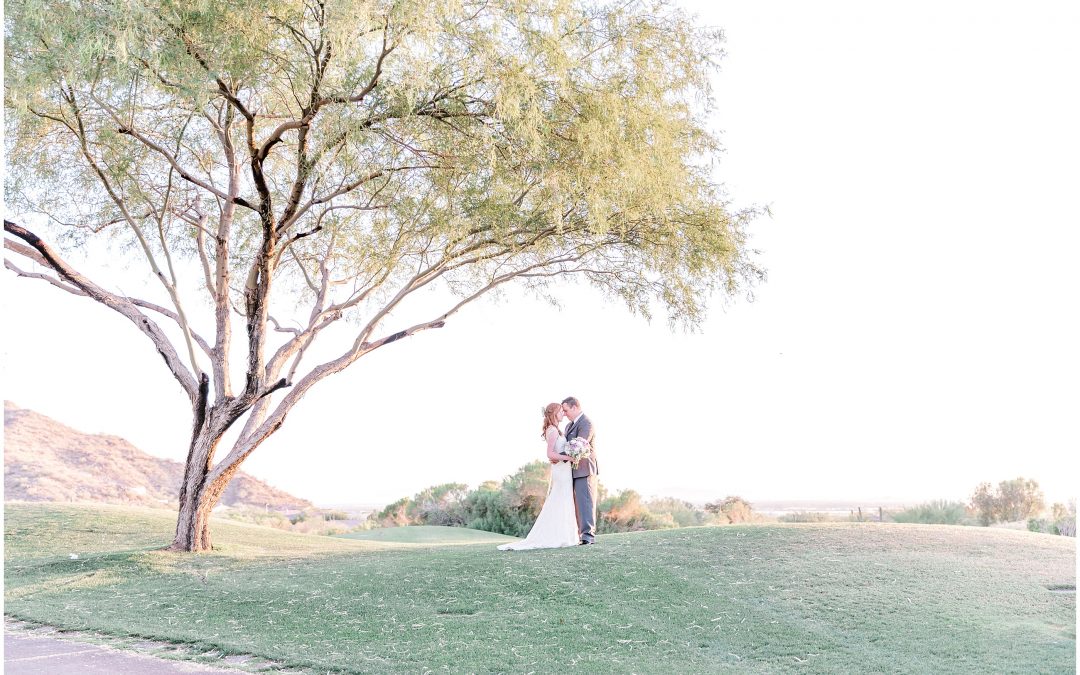 Las Sendas Golf Club Pastel Wedding Day