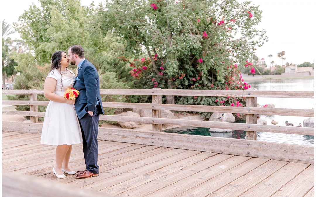 Intimate Wedding Ceremony at Freestone Park