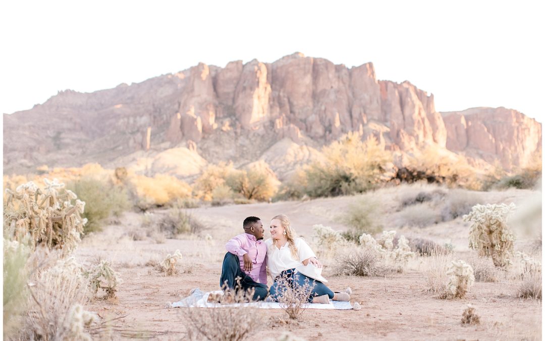 Superstition Mountain Engagement Session