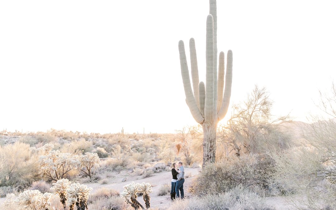 Superstition Mountains Engagement Session