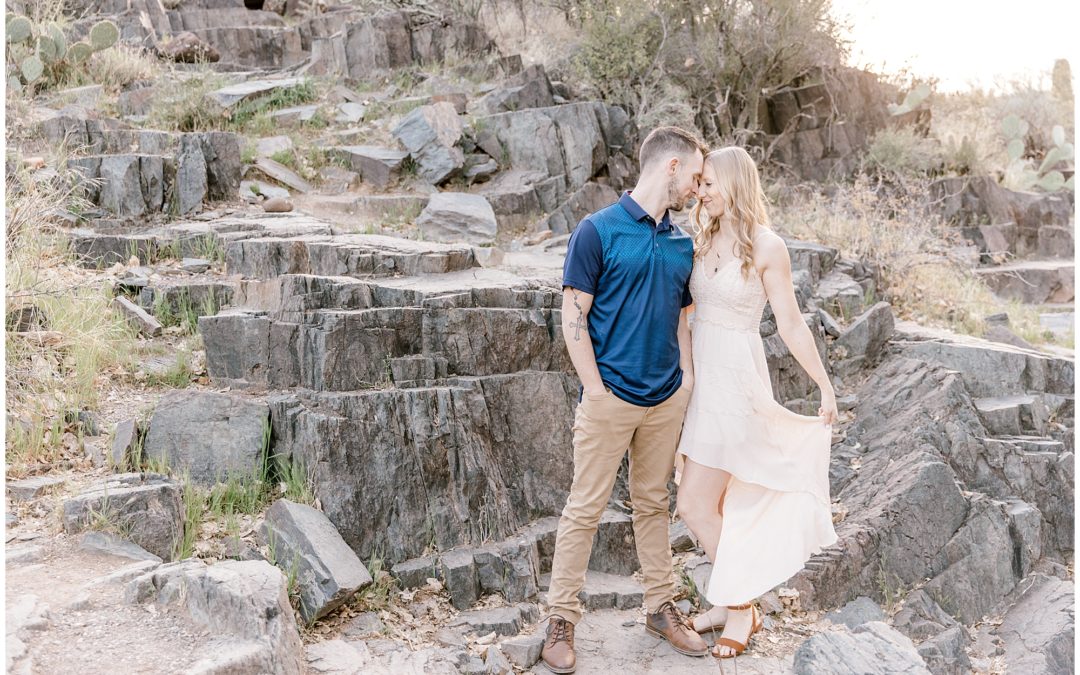 North Scottsdale Desert Engagement Session