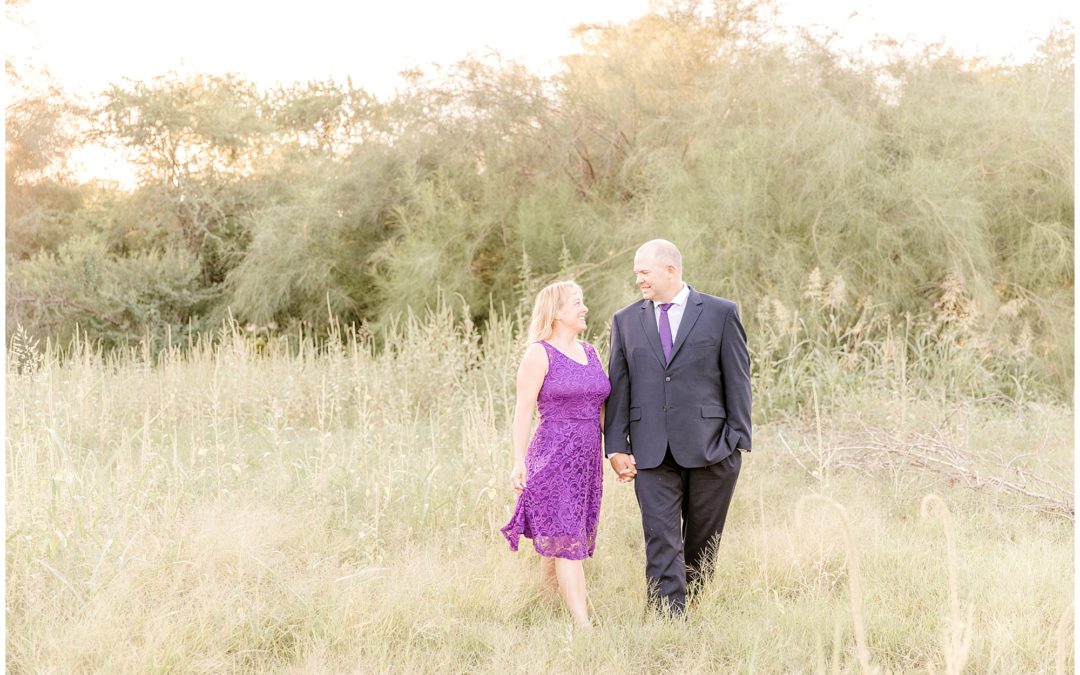 Arizona Greenery Engagement Session