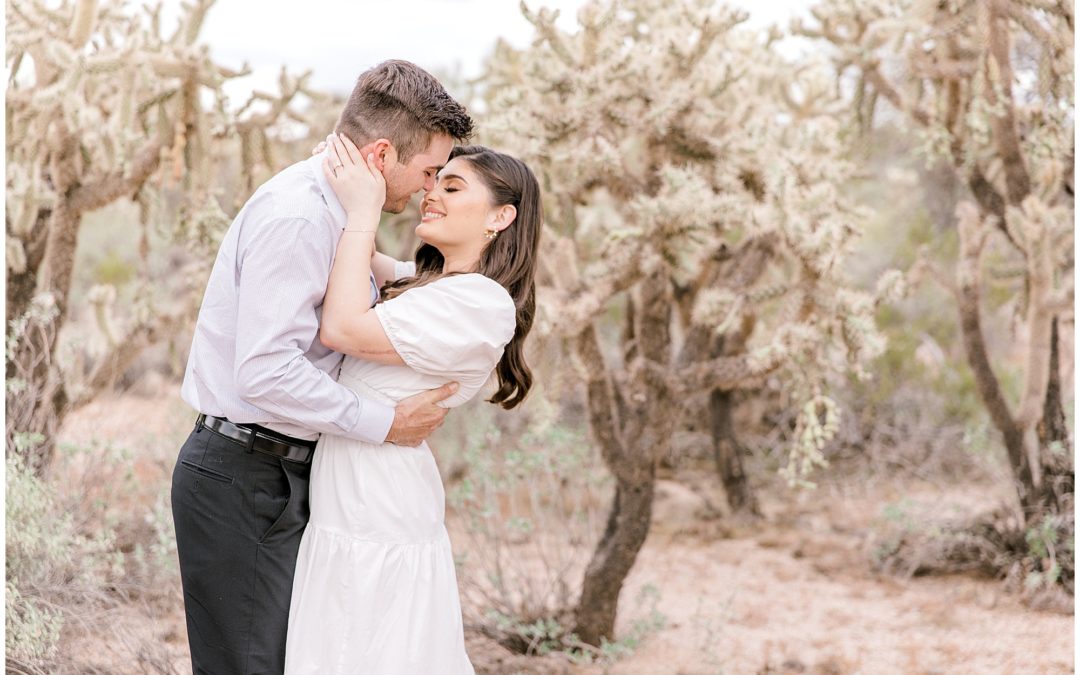 Joshua Tree Inspired Engagement Session