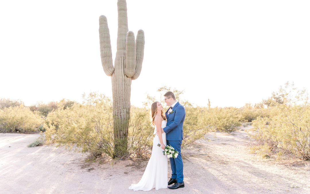 Intimate Spring Golf Course Wedding