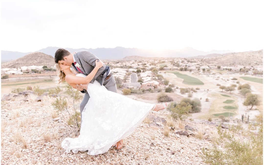 Dreamy Blush Wedding at Foothills Golf Club