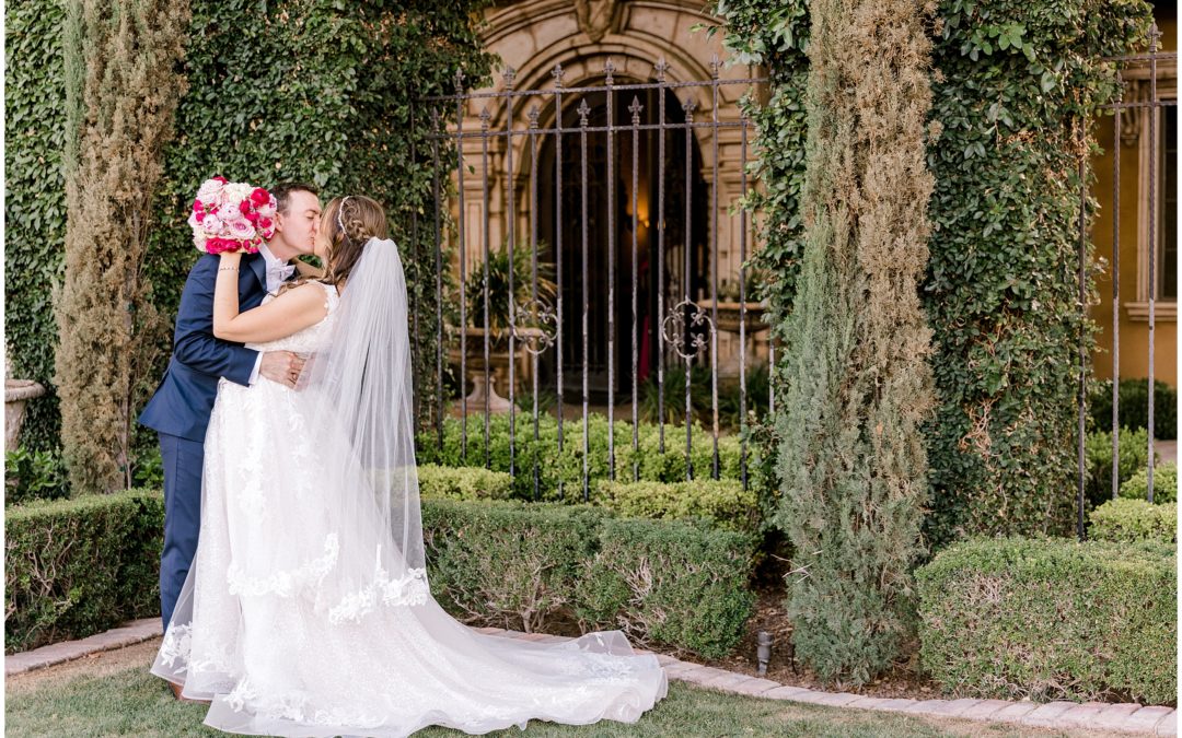 A Spring Blush and Begonia Wedding