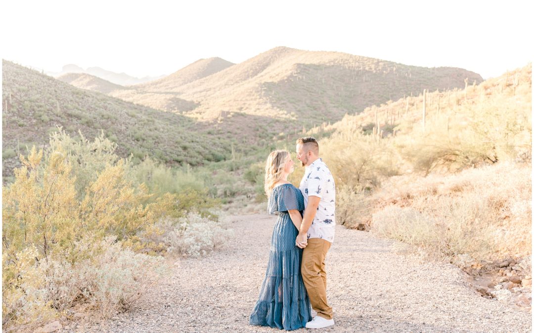 Lake Pleasant Engagement Session