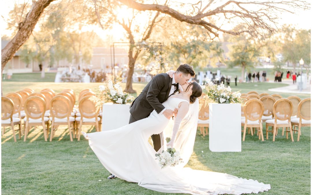 Timeless Black & White Wedding in Yuma, Arizona