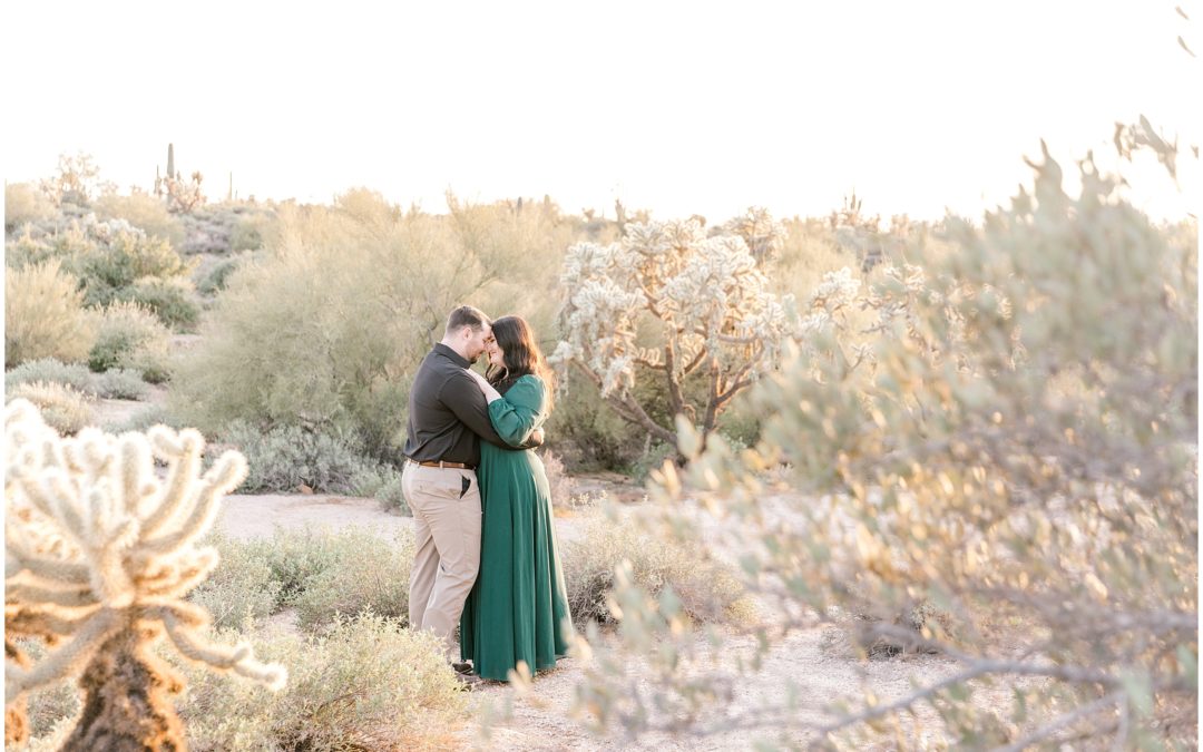 Elegant Engagement Session in Mesa, Arizona