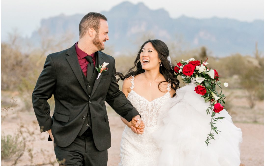 A Colorful Barn Wedding in East Mesa, Arizona