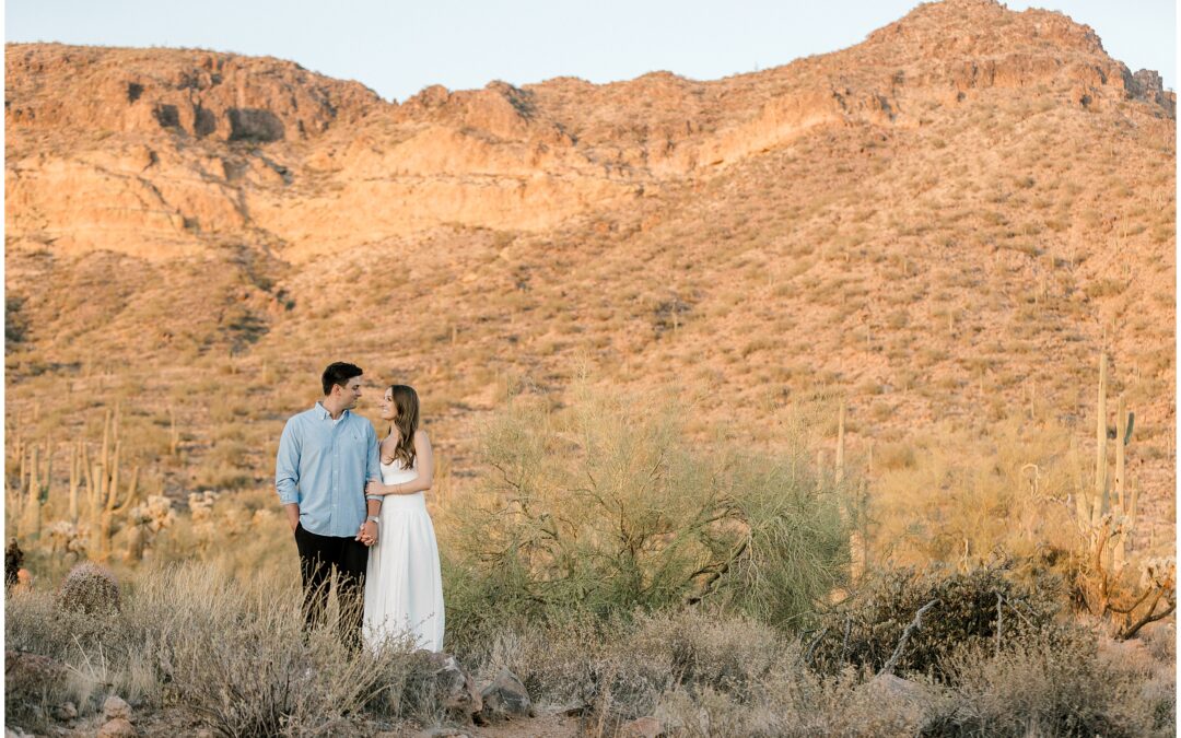Lexi & Willie’s Sonoran Desert Engagement Session