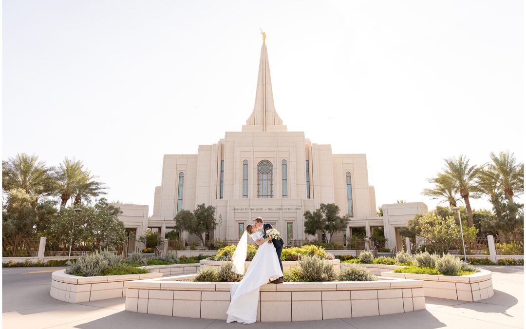 Sarah & Nate’s Gilbert, Arizona Temple Wedding